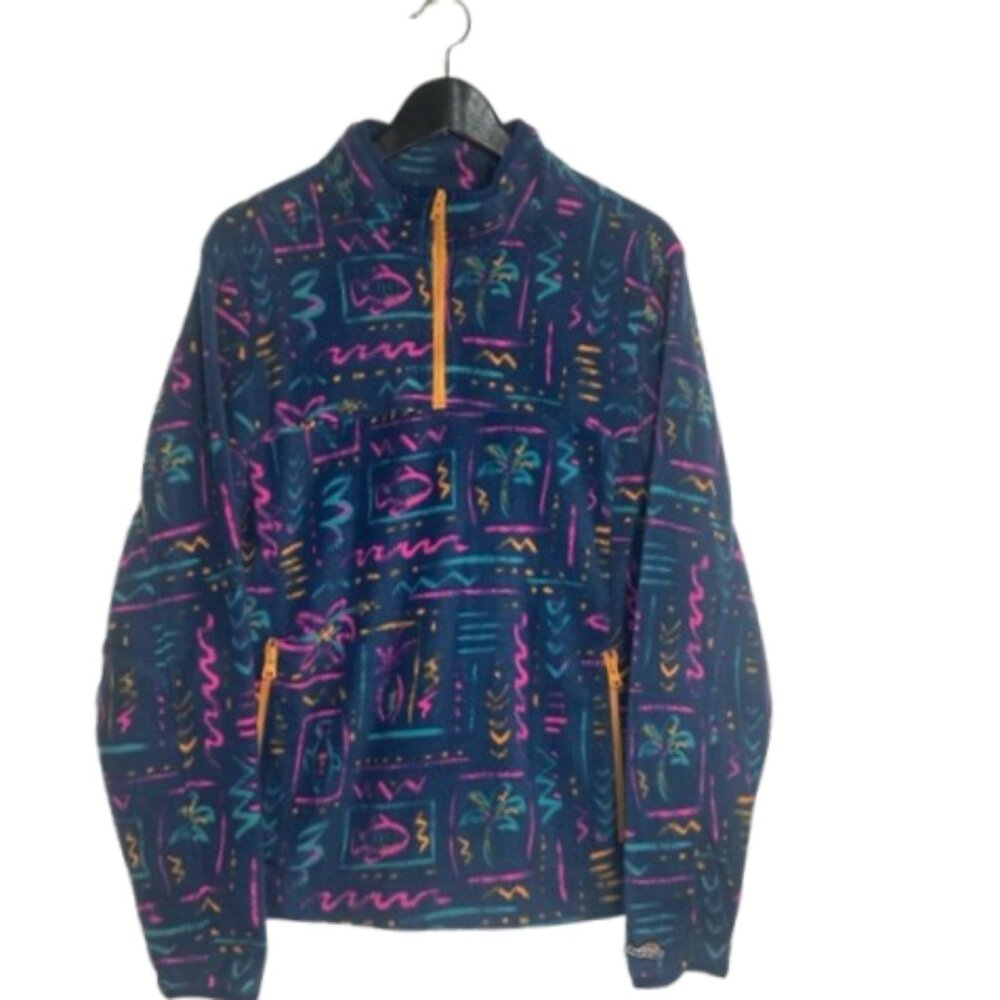 Chubbies The Chilly Vibes Pullover Women’s Medium Long Sleeve Sweatshirt Pockets